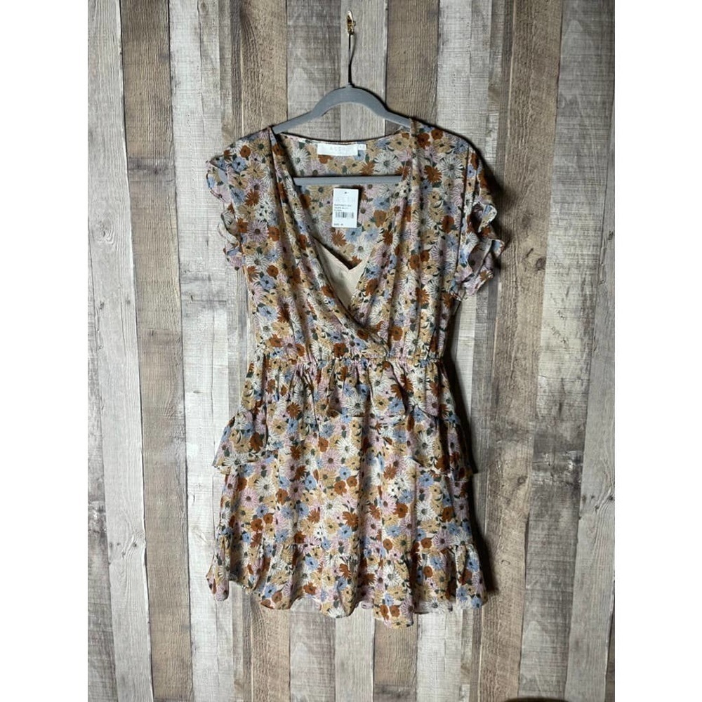 ASTR The Label Floral Boho Dress NWT